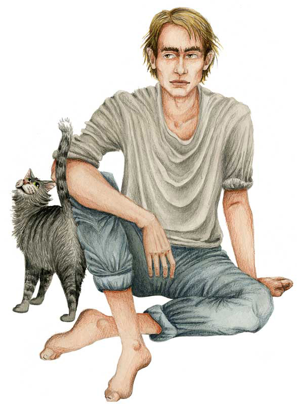 Skizze und Ideensammlung zum Buch Der gestiefelte Kater.