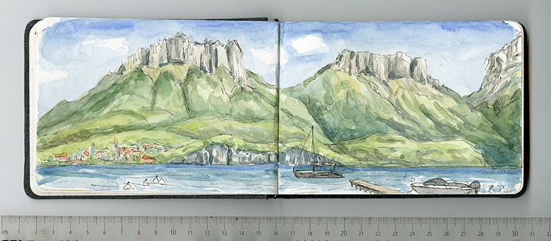 Skizzenbuch, Reiseskizzen, Sketchbook, Travelbook