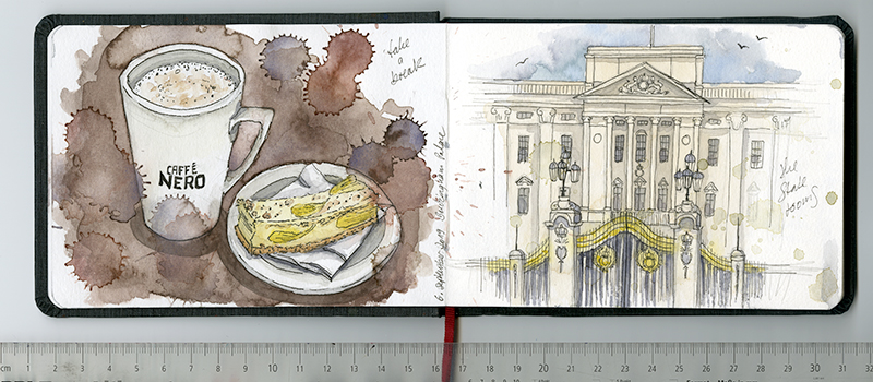 Skizzenbuch, Reiseskizzen, Sketchbook, Travelbook