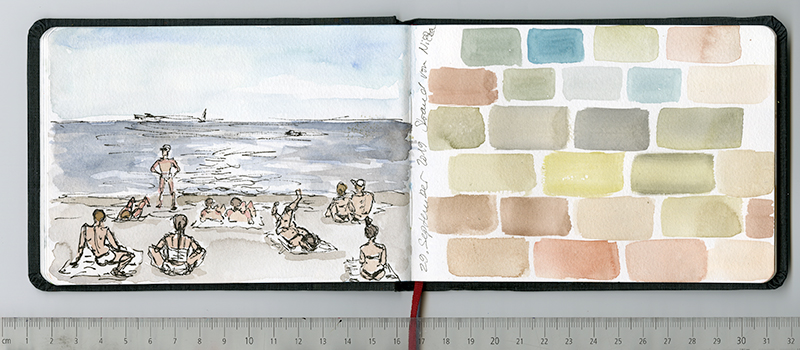Skizzenbuch, Reiseskizzen, Sketchbook, Travelbook