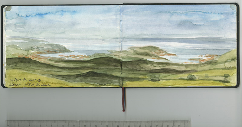 Skizzenbuch, Reiseskizzen, Sketchbook, Travelbook