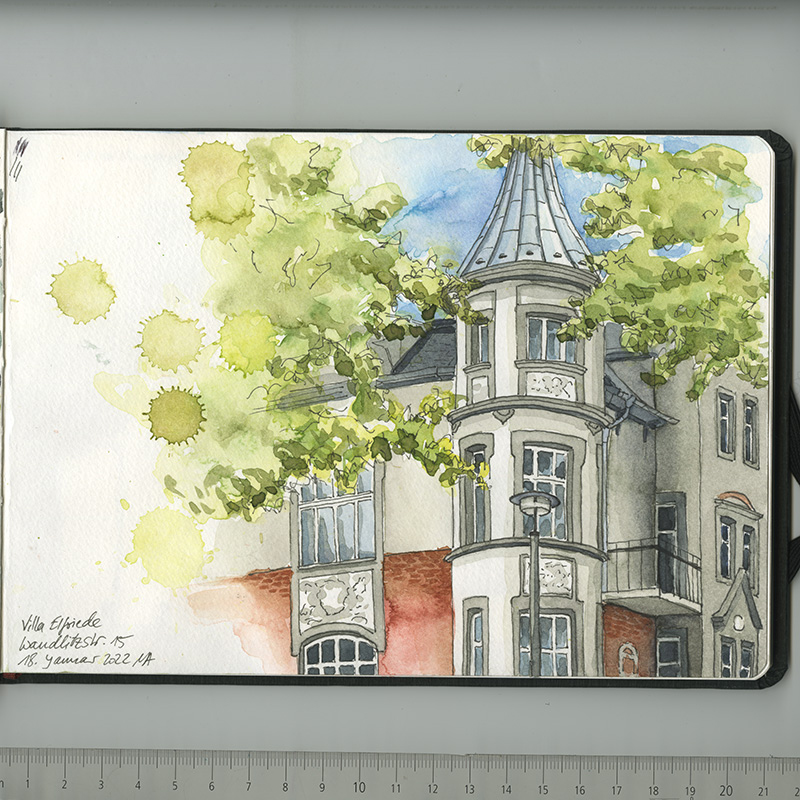 Skizzenbuch, Reiseskizzen, Sketchbook, Travelbook