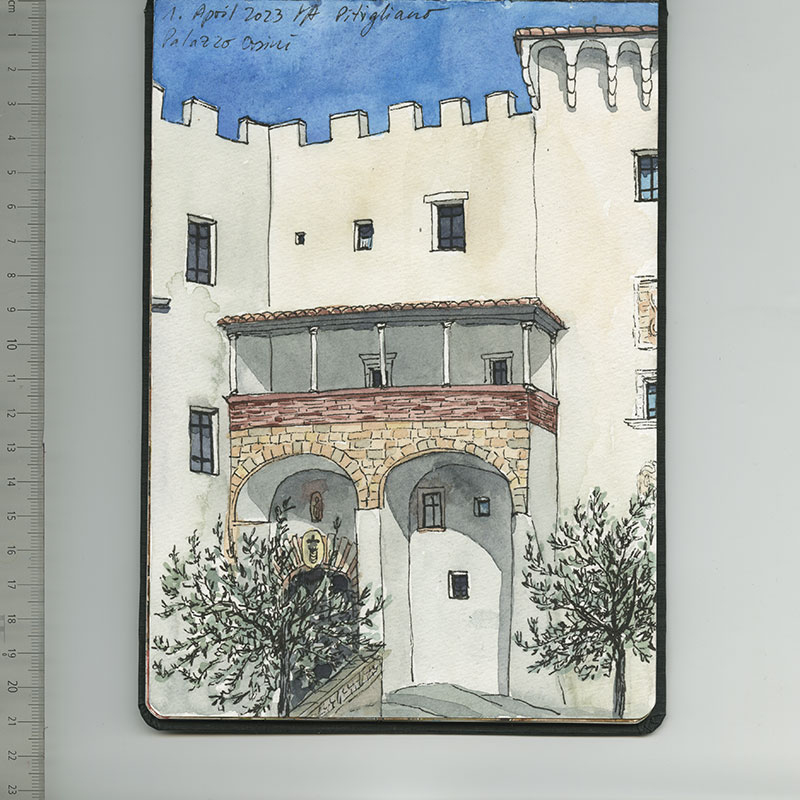 Skizzenbuch, Reiseskizzen, Sketchbook, Travelbook