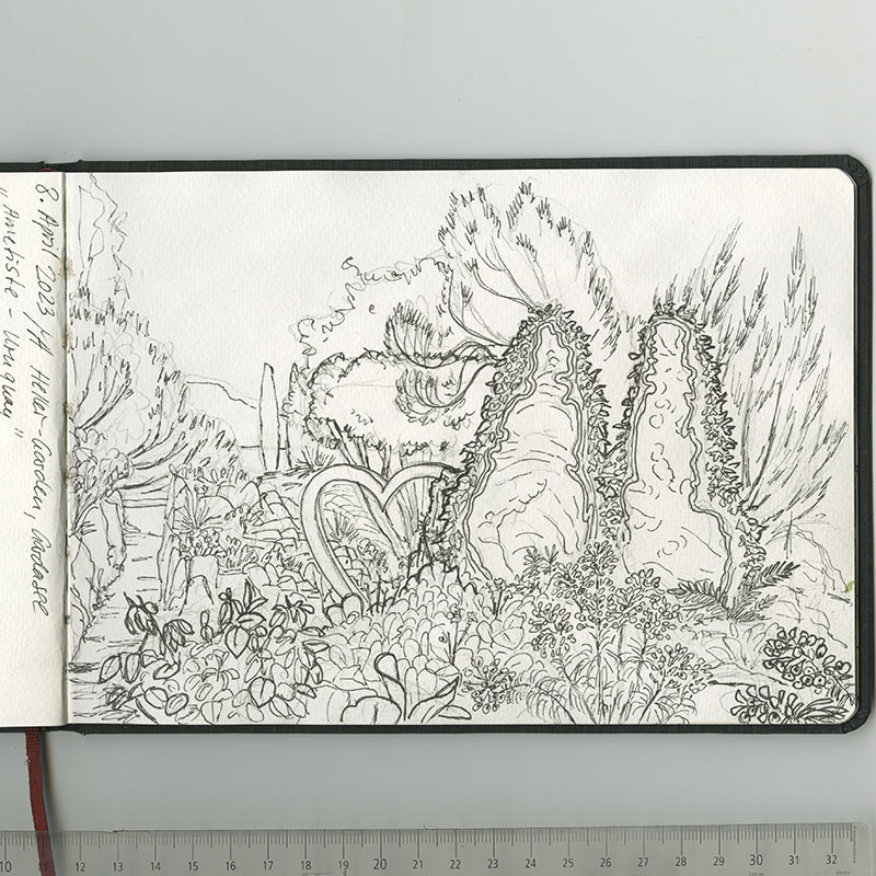 Skizzenbuch, Reiseskizzen, Sketchbook, Travelbook