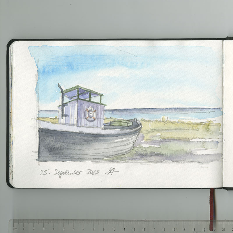 Skizzenbuch, Reiseskizzen, Sketchbook, Travelbook